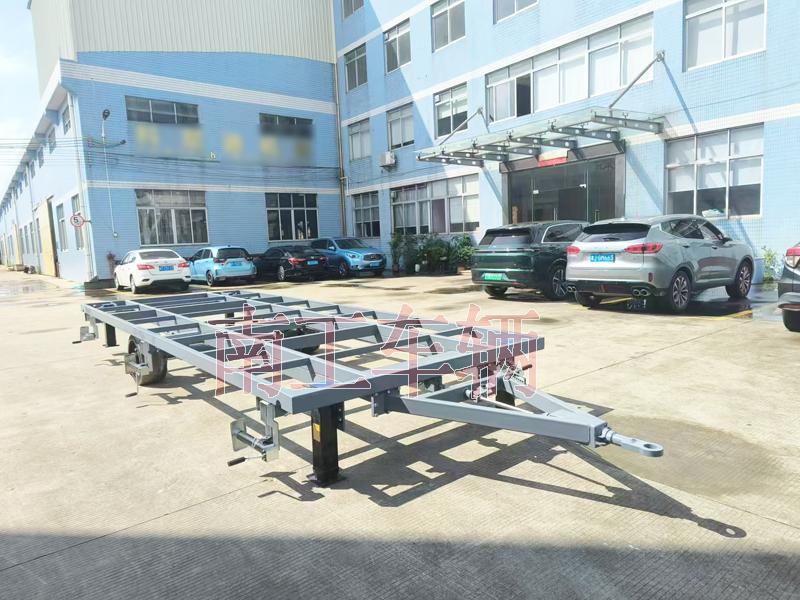 7吨骨架式ATV星空体育登录入口(官方)网站/网页版登陆入口 2轮灰色工具拖车